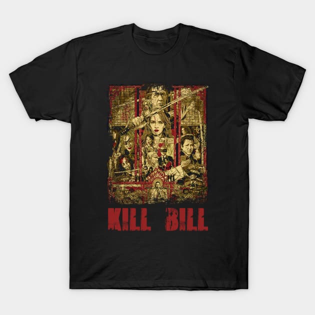 Graphic Kill Movie Bill Horror T-Shirt by QuickMart